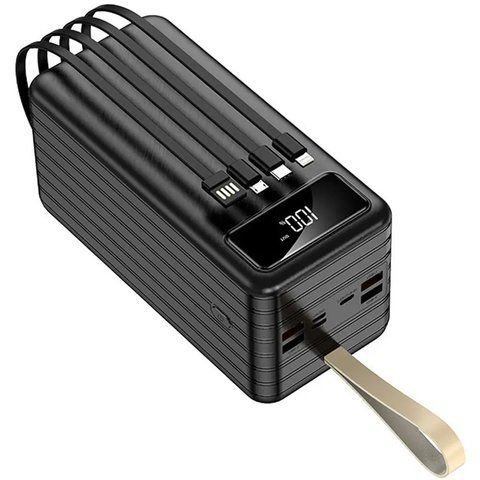 Повербанк з ліхтариком 80000мАг, 22.5Вт (4хUSB+Micro+Type-C+Lightning) ACL PW-94 / Powerbank / Павербанк / УМБ  0234581188 фото