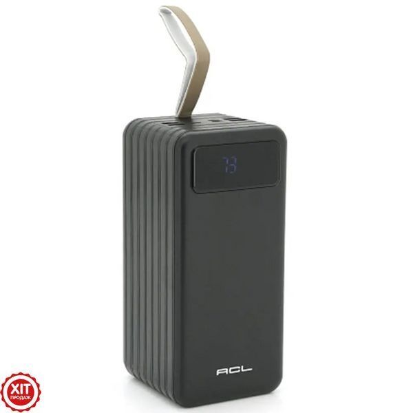 Повербанк з ліхтариком 80000мАг, 22.5Вт (4хUSB+Micro+Type-C+Lightning) ACL PW-94 / Powerbank / Павербанк / УМБ  0234581188 фото