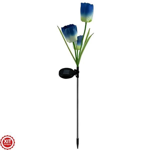 Садовий світильник на сонячній батареї 42,5см (1шт) Tulip, Тюльпан / Вуличний світильник для саду 0234573528 фото