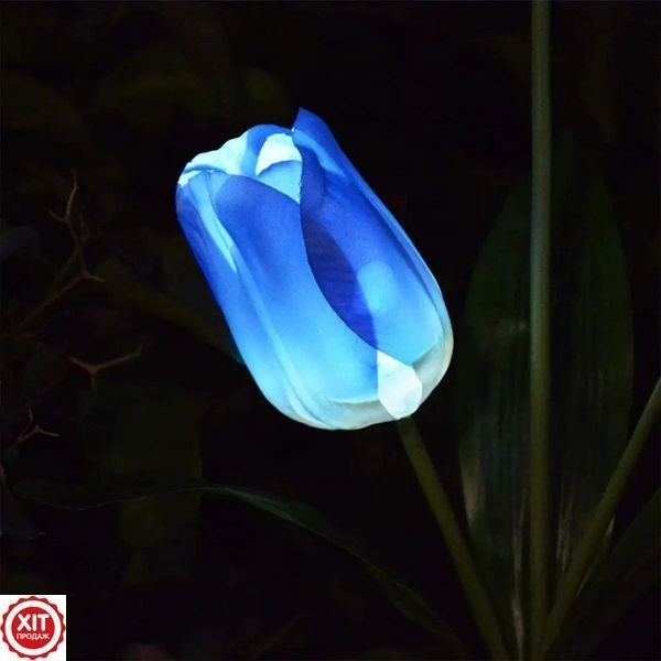 Садовий світильник на сонячній батареї 42,5см (1шт) Tulip, Тюльпан / Вуличний світильник для саду 0234573528 фото