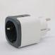 Розумна WiFi розетка з енергометром, на 20А, Tuya Smart 4400Вт, Біло-Сірий / Смарт розетка з лічильником електроенергії  023456741602 фото 3