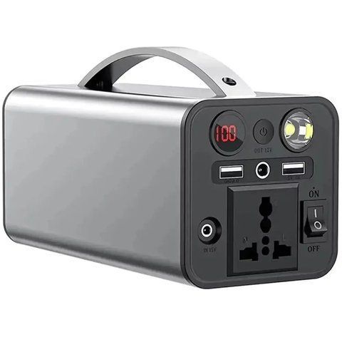 Портативна зарядна станція 200Вт, 50000мАг (220В+USB+DC) OKD-200 / Зарядна електростанція для дому 0234575826 фото
