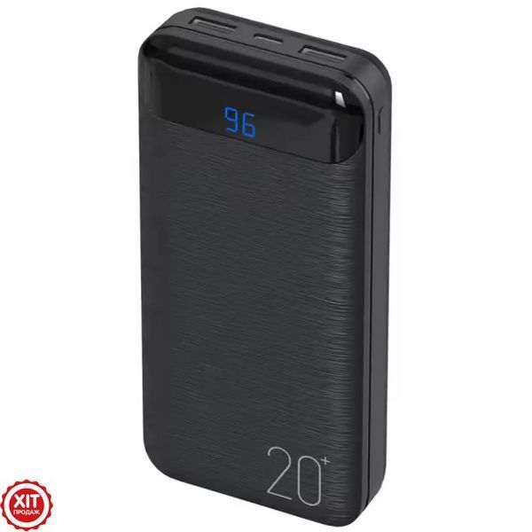 Повербанк з дисплеєм 20000мАч, KP-89 / Павер банк / Power bank / Зовнішній акумулятор / УМБ 0234573538 фото