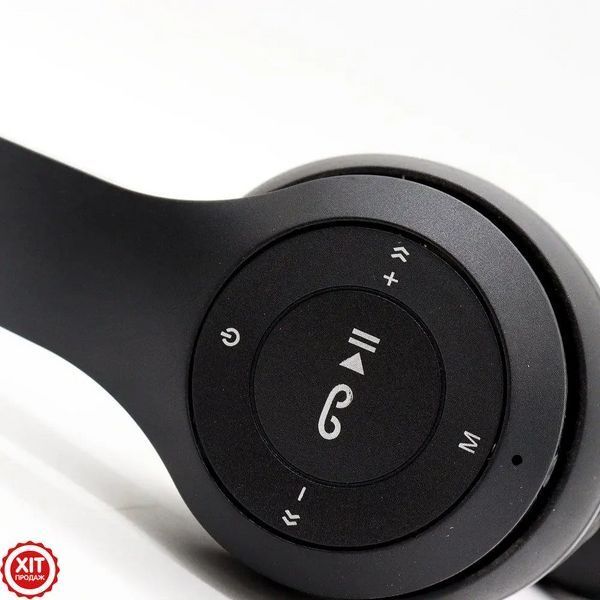 Бездротові Bluetooth навушники P47 з MP3 плеєром / Накладні навушники / Блютуз навушники 0123460018 фото