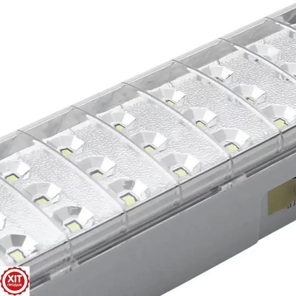 Аварійний світильник-ліхтар 1200 мАг, 30 LED, KD-630 / Світлодіодна LED лампа на акумуляторі, 2 режими 0234565328 фото
