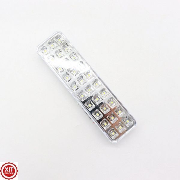 Аварійний світильник-ліхтар 1200 мАг, 30 LED, KD-630 / Світлодіодна LED лампа на акумуляторі, 2 режими 0234565328 фото