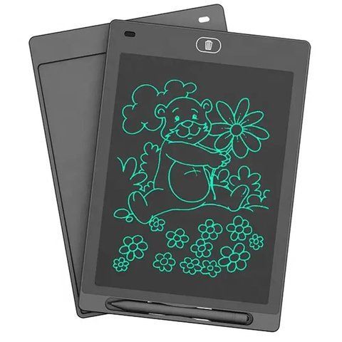 Графічний планшет для малювання + стилус 10", LCD Writing Tablet, Чорний / Дитячий планшет для записів 02345731690 фото