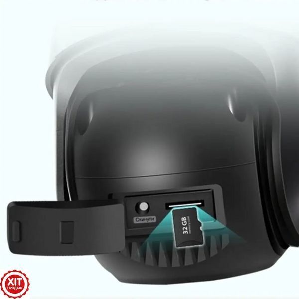 Вулична WIFI камера відеоспостереження (6MP, Full HD) Dual Lens / Поворотна IP камера спостереження 0234568441 фото