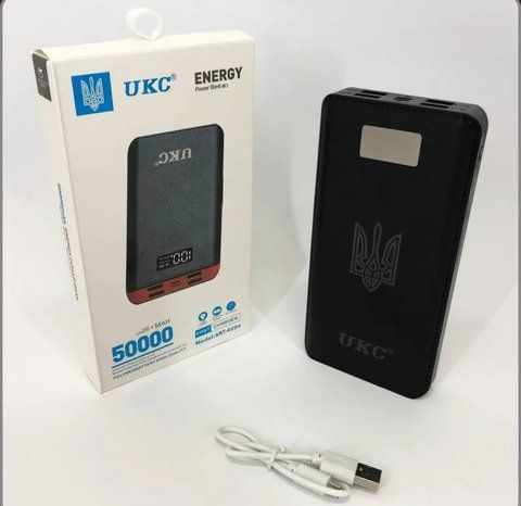 Павер банк / Power bank UKC 50000mah, 4USB, зовнішній акумулятор 02345664140 фото