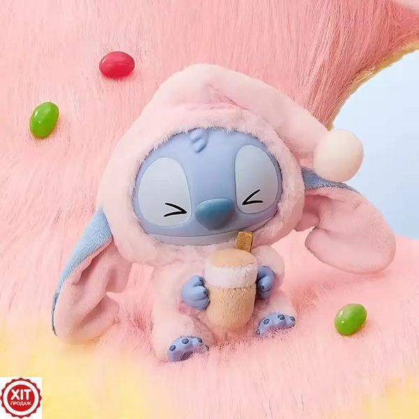 Іграшка-брелок Стіч 16см, Сюрприз + Подарунок Пікмі паличка 69,5см / Stitch / М'яка іграшка стіч / Лабубу   0234580700 фото