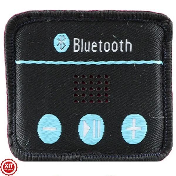 Шапка з Bluetooth навушниками та мікрофоном 22х21см, від USB / Трикотажна шапка з гарнітурою / Шапка-колонка 0123457821 фото