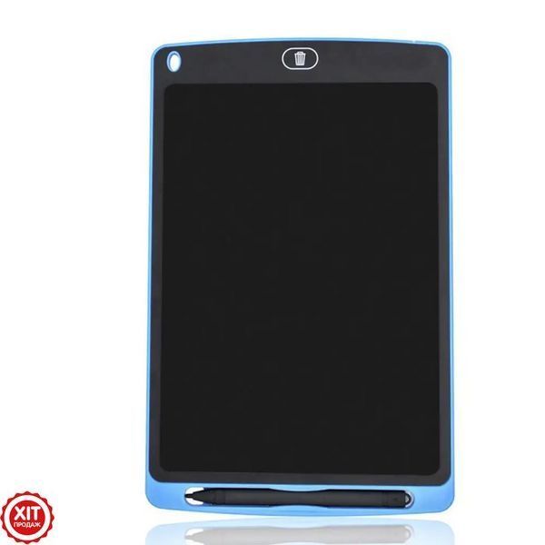 Розвиваючий графічний LCD планшет для малювання (8,5") + стілус, Dex, Синій / Кольорова дошка для записів  0234566317 фото
