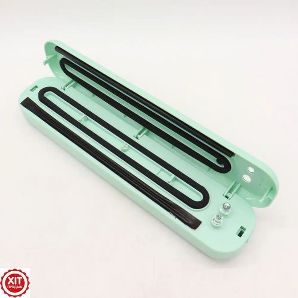 Вакууматор для харчових продуктів Vacuum Sealer / Домашній вакууматор їжі / Кухонний вакууматор  023456246502 фото