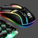 Ігрова мишка провідна Limeive S1 e-sports, з USB та підсвічуванням RGB, Чорна / Комп'ютерна миша 0234568381 фото 6