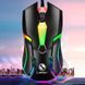 Ігрова мишка провідна Limeive S1 e-sports, з USB та підсвічуванням RGB, Чорна / Комп'ютерна миша 0234568381 фото 2