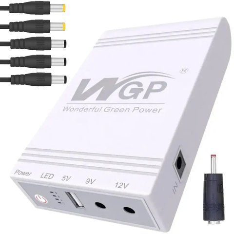 Мини UPS для роутера 10400mAh (DC 5V/9V/12V) WGP103 / Повербанк для роутера / Бесперебойник для роутера   0234572968 &laquo;pr-aps&raquo; фото