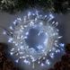 Гірлянда "Нитка" 9м 100LED, від мережі, на білому дроті RD-7139, Холодний білий / Світлодіодна гірлянда на ялинку  0234567982 фото 2