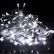 Гірлянда "Нитка" 9м 100LED, від мережі, на білому дроті RD-7139, Холодний білий / Світлодіодна гірлянда на ялинку  0234567982 фото 6