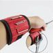 Магнітний браслет для інструментів Magnetic Wristband, Червоний / Магнітний браслет для кріплення свердел  0123459784 фото 6