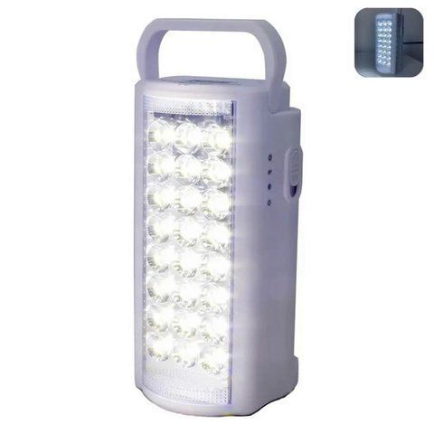Ліхтар переносний світлодіодний з повербанком 3000 mAh, 24 LED, Fujita DL-2606 Білий / Акумуляторний ліхтар 023456382401 фото