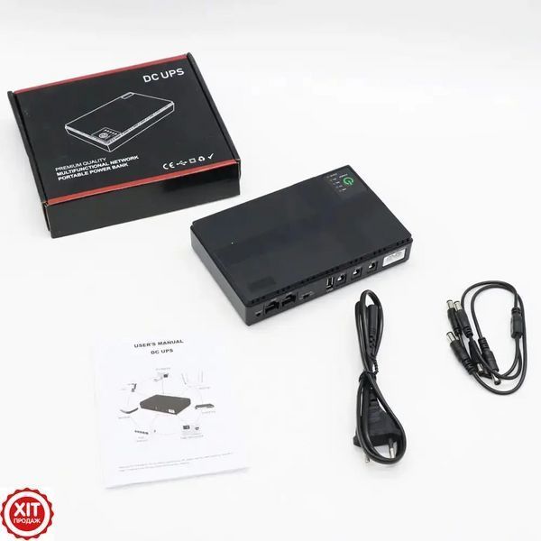 Джерело безперебійного живлення для роутера 10400mAh DC UPS / ДБЖ для роутера / Power Bank для роутера / Міні УПС  0234572683 фото