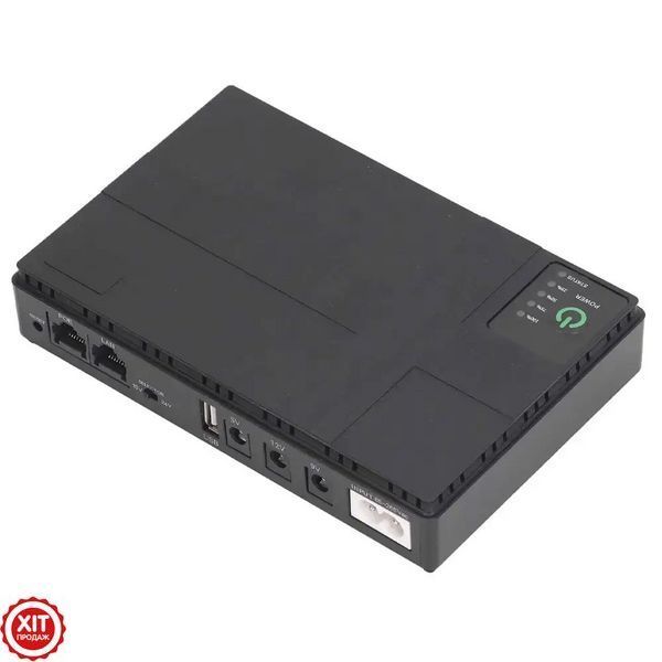 Джерело безперебійного живлення для роутера 10400mAh DC UPS / ДБЖ для роутера / Power Bank для роутера / Міні УПС  0234572683 фото