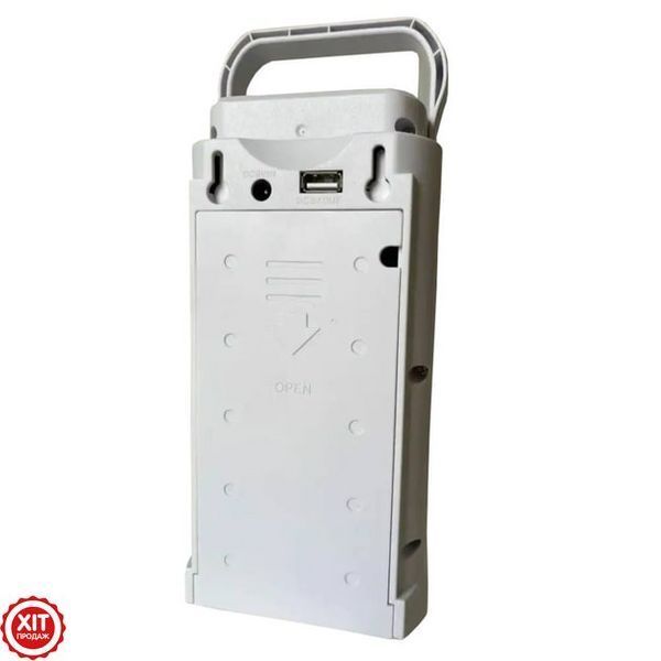 Ліхтар переносний світлодіодний з повербанком 3000 mAh, 24 LED, Fujita DL-2606 Білий / Акумуляторний ліхтар 023456382401 фото