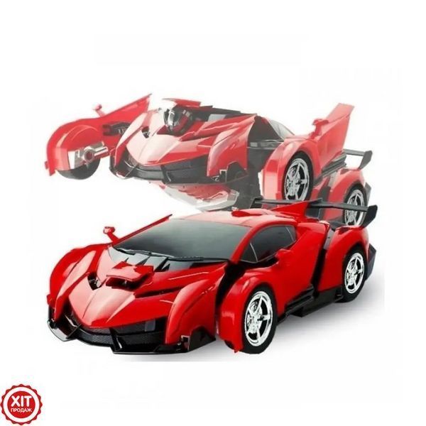 Радіокерована Машинка-Трансформер Lamborghini Robot Car, Червоний/ Трансформер з пультом та акумулятором 02345617120 фото
