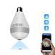 Панорамна камера відеоспостереження Wi-Fi SMART CAMERA IP "Лампочка" CAD-B13 H302 2MP / Бездротова IP камера 0123464438 фото 4