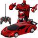Радіокерована Машинка-Трансформер Lamborghini Robot Car, Червоний/ Трансформер з пультом та акумулятором 02345617120 фото 1