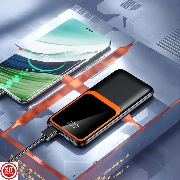 Повербанк на 20000mAh, 22,5W / Power Bank для телефону / Павербанк / Зовнішній акумулятор  0234578483 (звязка) фото