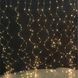 Гірлянда Штора, від USB, 3х2м, 200 LED, Теплий білий / Новорічна гірлянда на вікно з пультом на мідному дроті  023456380102 фото 2