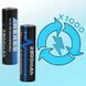 Комплект 4шт Акумулятор пальчиковий АА, 2800mAh Arexes / Акумуляторна батарейка / Багаторазова батарейка 0234571627 фото 4