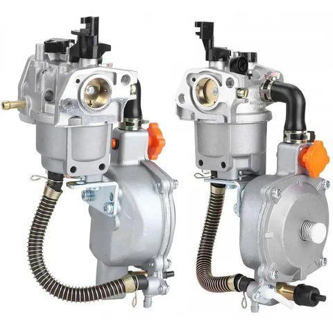 Карбюратор + газовий редуктор для генератора 2-3кВт, 168F/170F / Карбюратор газ/бензин для генератора  0234574907 фото