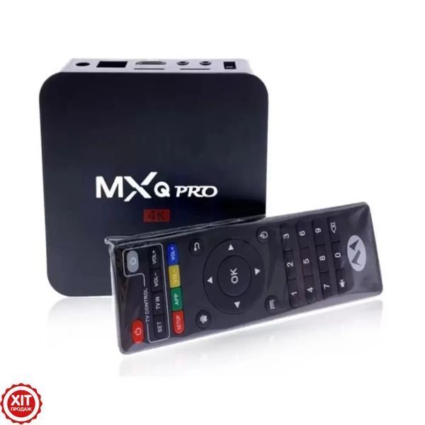 Смарт приставка для телевізора 4GB/32GB, MXQ PRO 4K / Андроїд ТВ бокс / Смарт ТВ / Приставка ТВ / Медіаплеєр  0234571160 фото