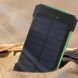 Повербанк на сонячній батареї 20000mAh + ліхтарик, KL110 / Портативний PowerBank / Зовнішній акумулятор / УМБ 0234570412 фото 5