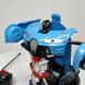 Радіокерована Машинка-Трансформер Bugatti Robot Car Size 18 СИНЯ / Трансформер з пультом та акумулятором 02345617110 фото 5
