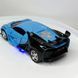 Радіокерована Машинка-Трансформер Bugatti Robot Car Size 18 СИНЯ / Трансформер з пультом та акумулятором 02345617110 фото 2