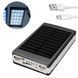 Павербанк із сонячною батареєю 20000mah + Подарунок USB DC кабель / Power Bank з ліхтариком / Портативна зарядка 0234564643 фото 2