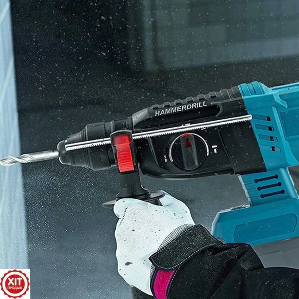 Акумуляторний перфоратор у кейсі + 2 акумулятори 20V / Безщітковий перфоратор / Ударний дриль-перфоратор  0234573589 фото