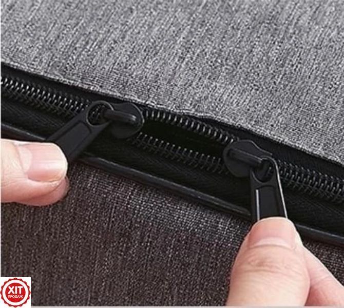 Дорожня сумка органайзер з кодовим замком (37х10,5х27см) Home Cleaning, Чорний / Сумка для зберігання документів 0234568983 фото