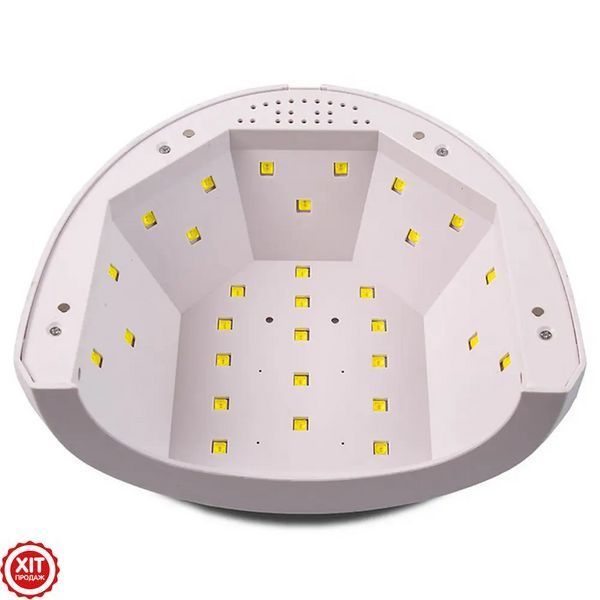 Лампа для манікюру 48W SUN ONE WHITE / Ультрафіолетова LED+UV лампа для сушіння гель-лаку 0234562484 фото