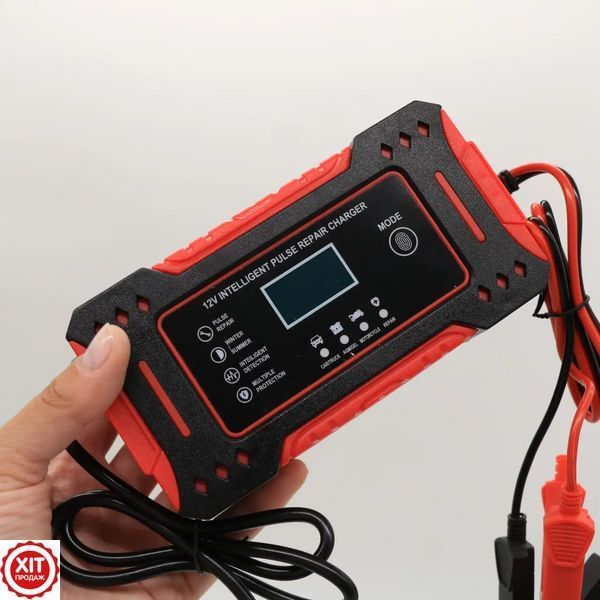 Імпульсний зарядний пристрій для акумуляторів 12V, 6А, 265В / Автомобільна зарядка для акумулятора  0234571602 фото