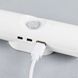 2шт Настінний світильник з датчиком руху, від USB, Білий / RGB нічник / LED-світильник / Акумуляторний світильник на стіну  0234606094 фото 4
