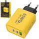 Адаптер для заряджання 65W, 1xUSB 2хType-C / Блочок для зарядки / Мережевий зарядний пристрій / Зарядка / СЗУ  0234575340 фото