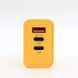 Адаптер для заряджання 65W, 1xUSB 2хType-C / Блочок для зарядки / Мережевий зарядний пристрій / Зарядка / СЗУ  0234575340 фото 9
