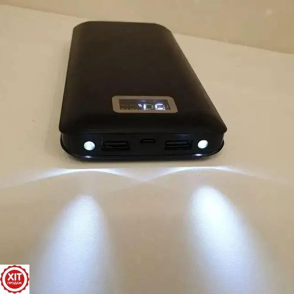 Power Bank 30 000mAh, 2хUSB, UKC + Подарунок USB DC кабель живлення 12V для роутера/модему, 1м 0234563584 фото