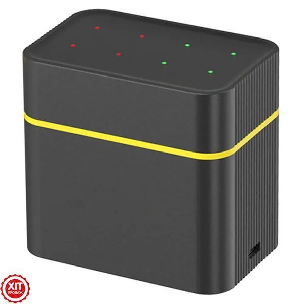 Зарядний пристрій для батарейок від USB + Подарунок АКБ пальчиковий 2800mAh / Кейс для заряджання батарейок 0234584488 фото