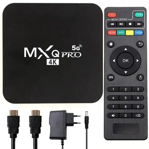 Smart TV приставка 4GB/64GB + пульт, Android 5, MXQ 4K Pro / Андроїд приставка для ТВ / Медіаплеєр / Смарт ТВ  023457116001 фото