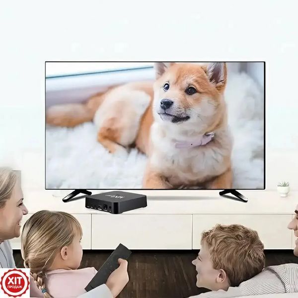 Smart TV приставка 4GB/64GB + пульт, Android 5, MXQ 4K Pro / Андроїд приставка для ТВ / Медіаплеєр / Смарт ТВ  023457116001 фото